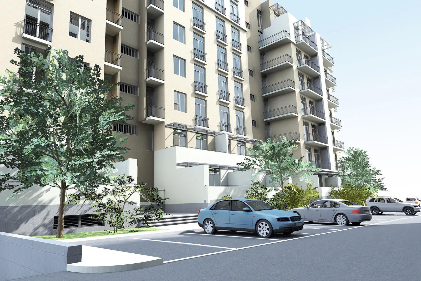 Vefkhistkaosani St, 54/1-2, Davari St, 37 residential complex