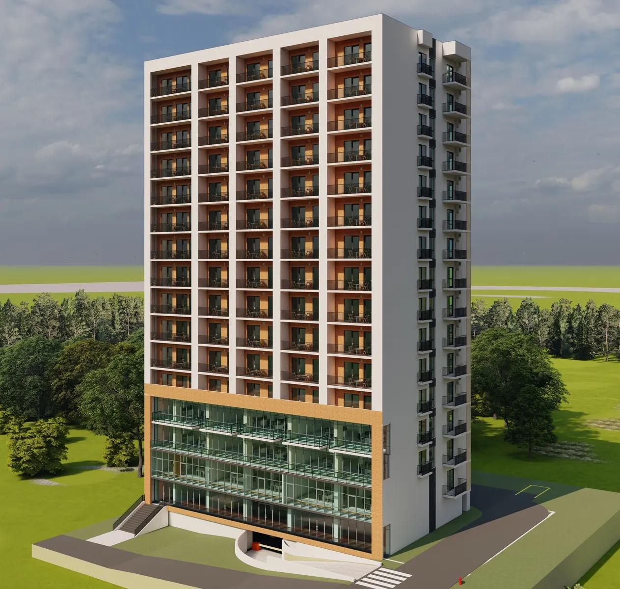 Aim Vazisubani residential complex