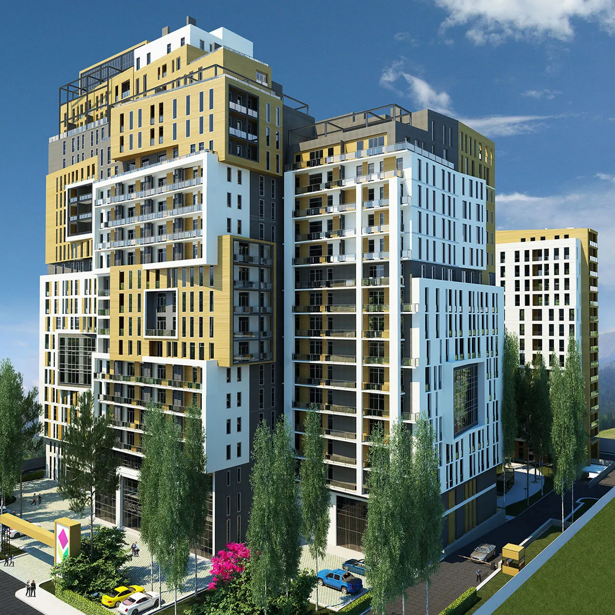 Green Budapest residential complex