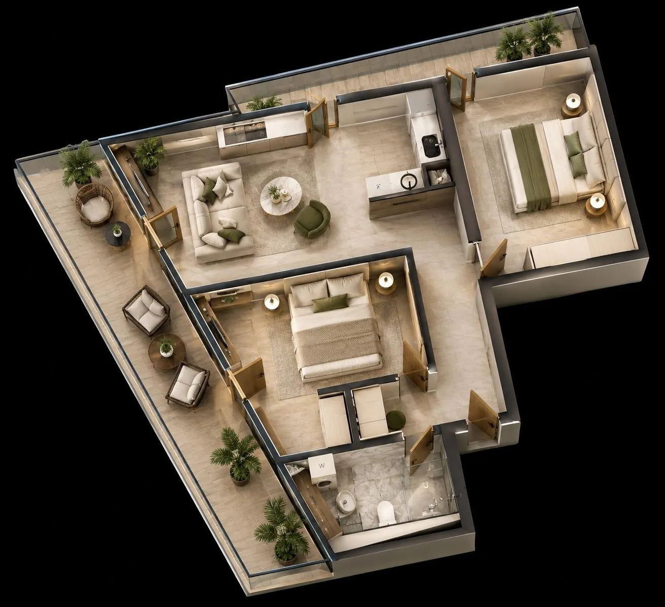 Квартира, 4-комн., 100 м², Olympus Residence