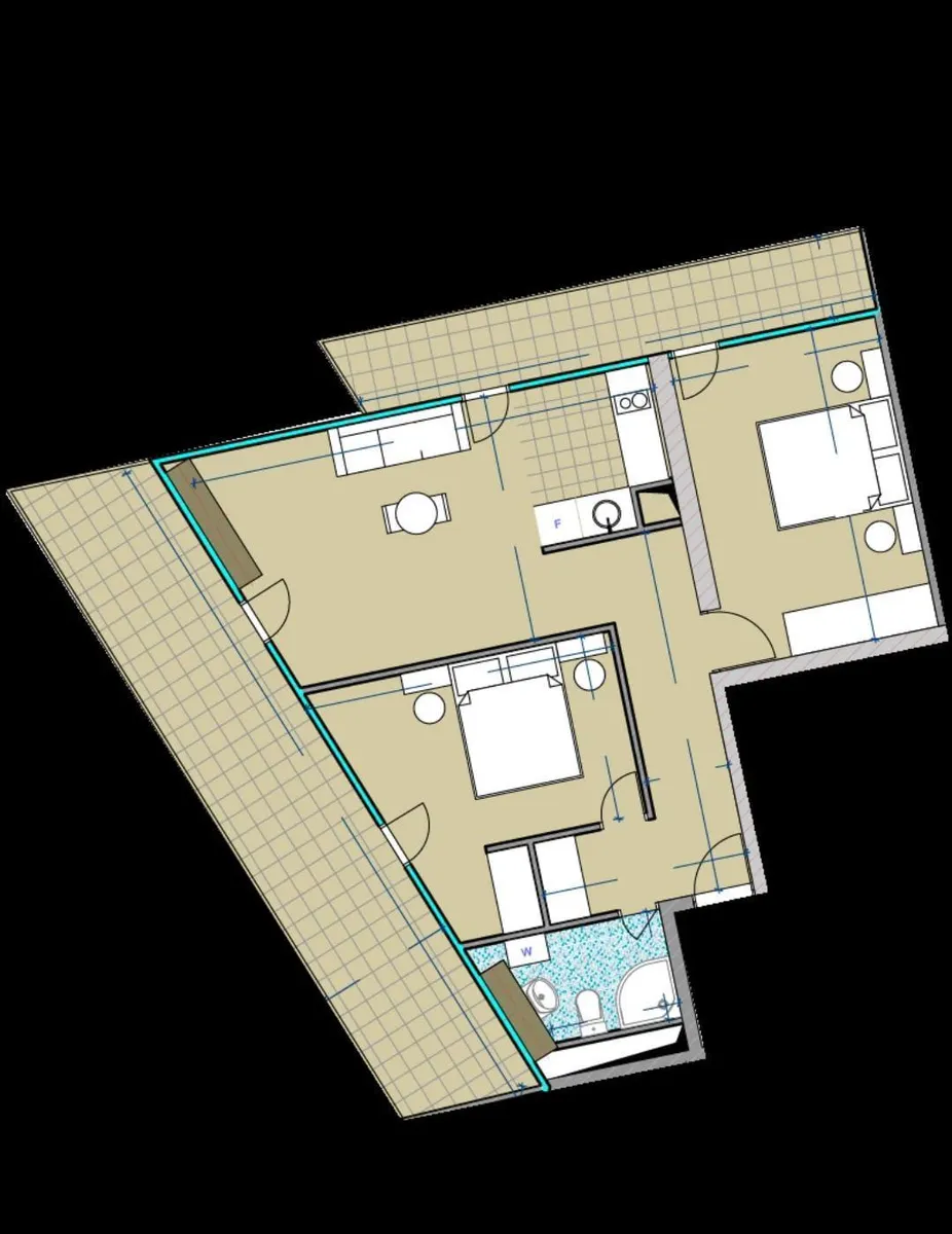 Квартира, 3-комн., 95 м², Olympus Residence