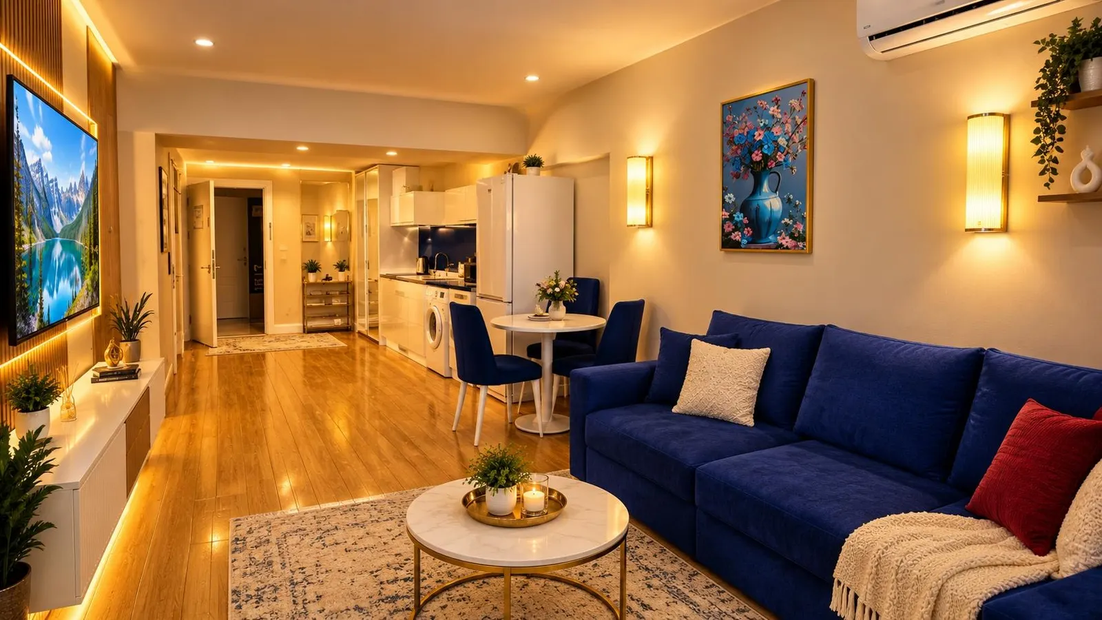 Apartment, 1-room, 34 m², Orbi Residence