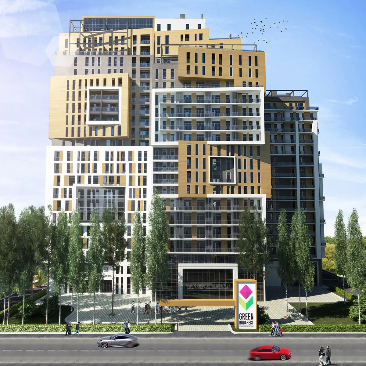 Green Budapest residential complex