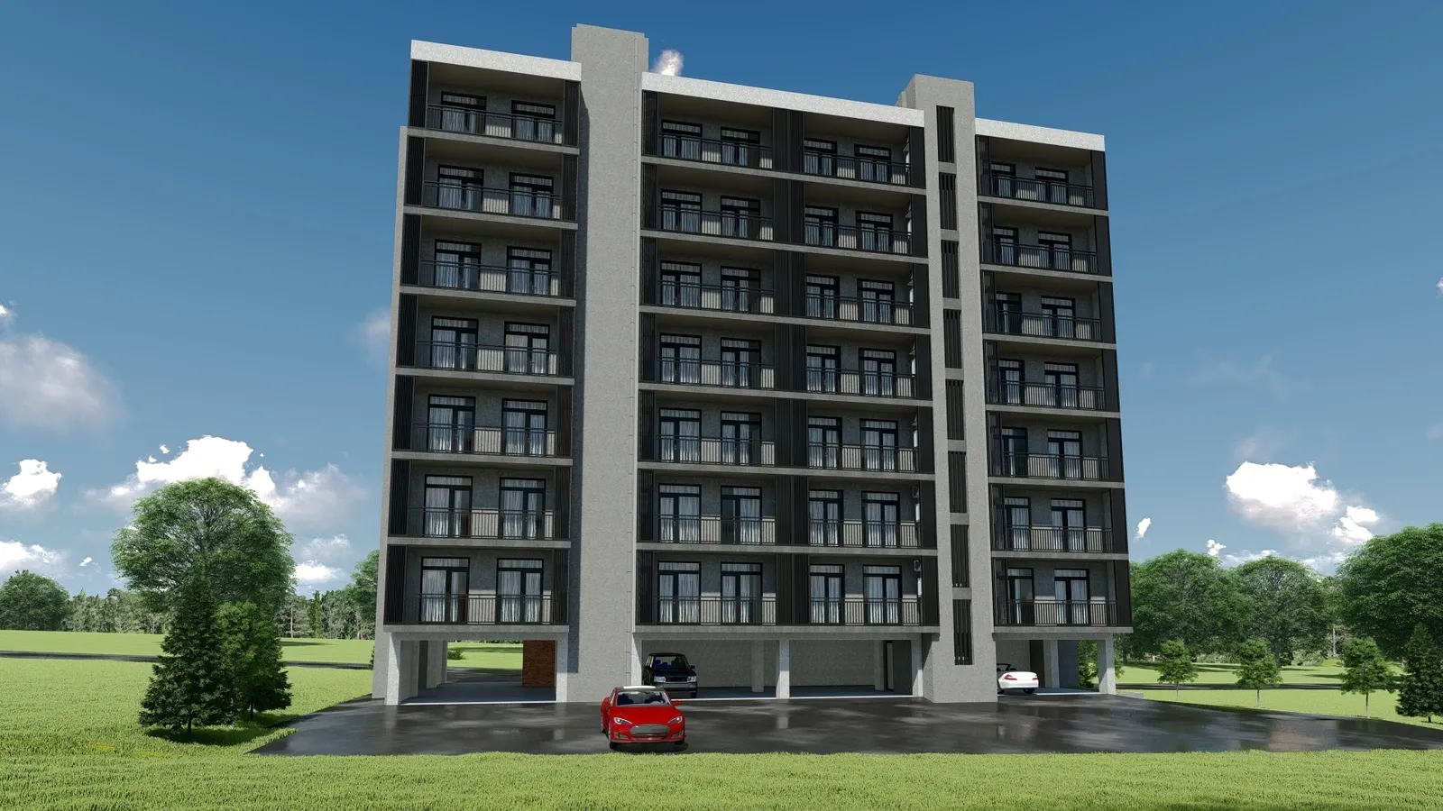 საცხოვრებელი კომპლექსი Asmati St, 8a
