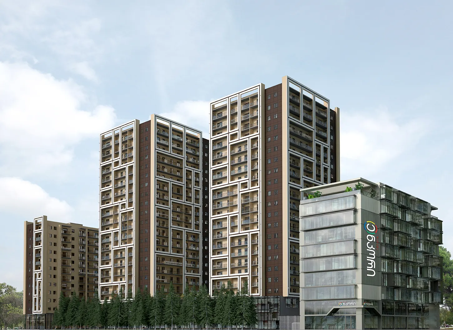 M² Kazbegi 2 residential complex