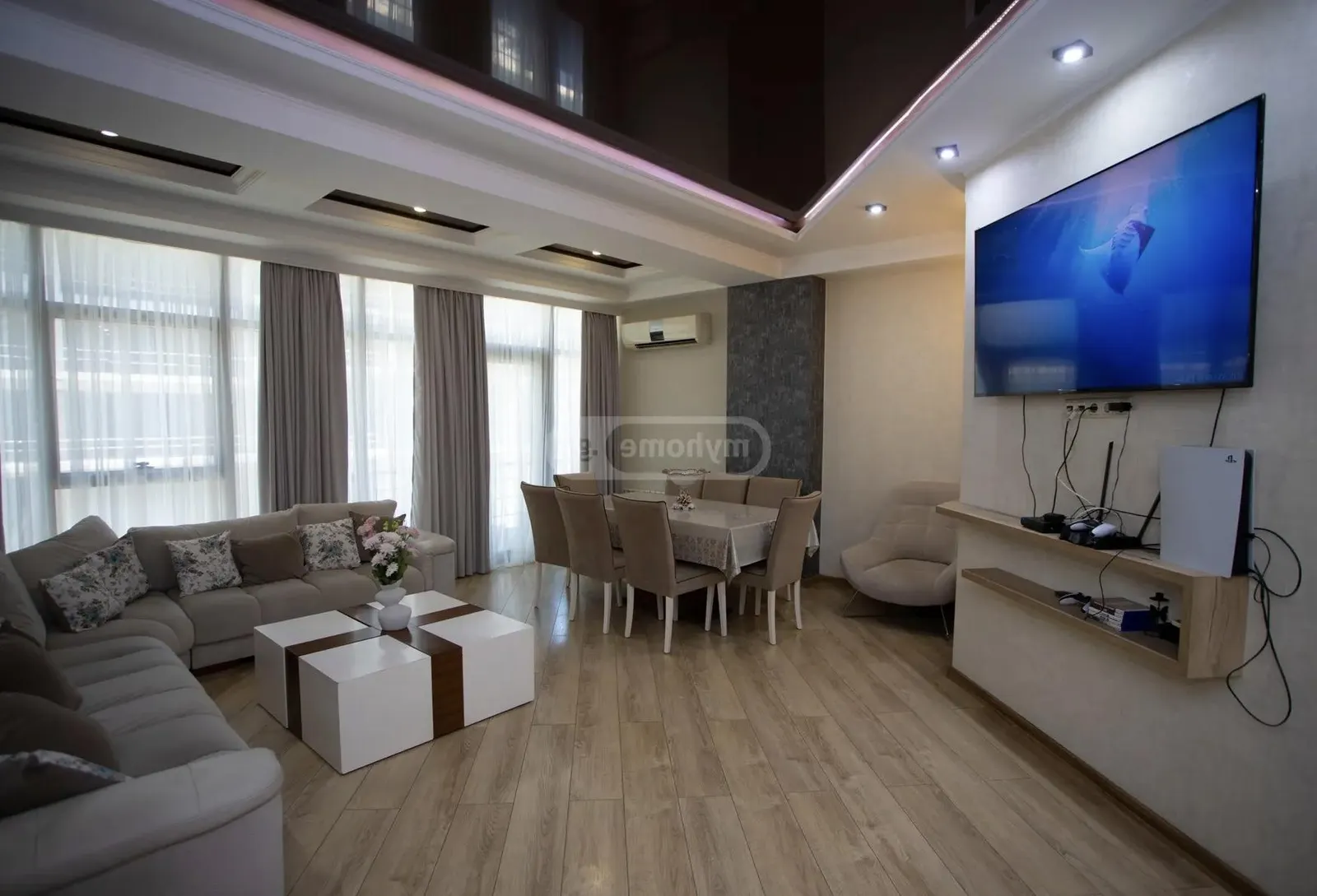 ბინა, 4-ოთახიანი, 125 მ², Subtropic City