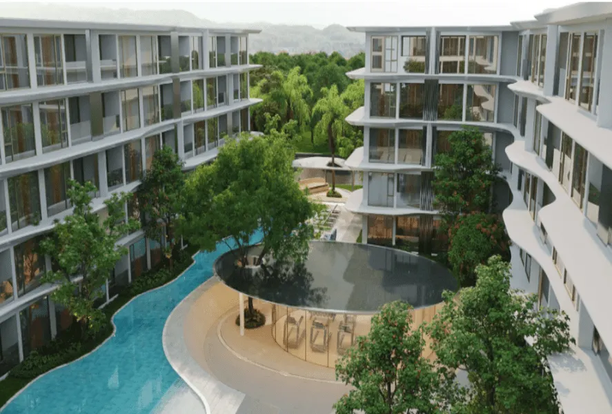 Bellevue Beachfront residential complex