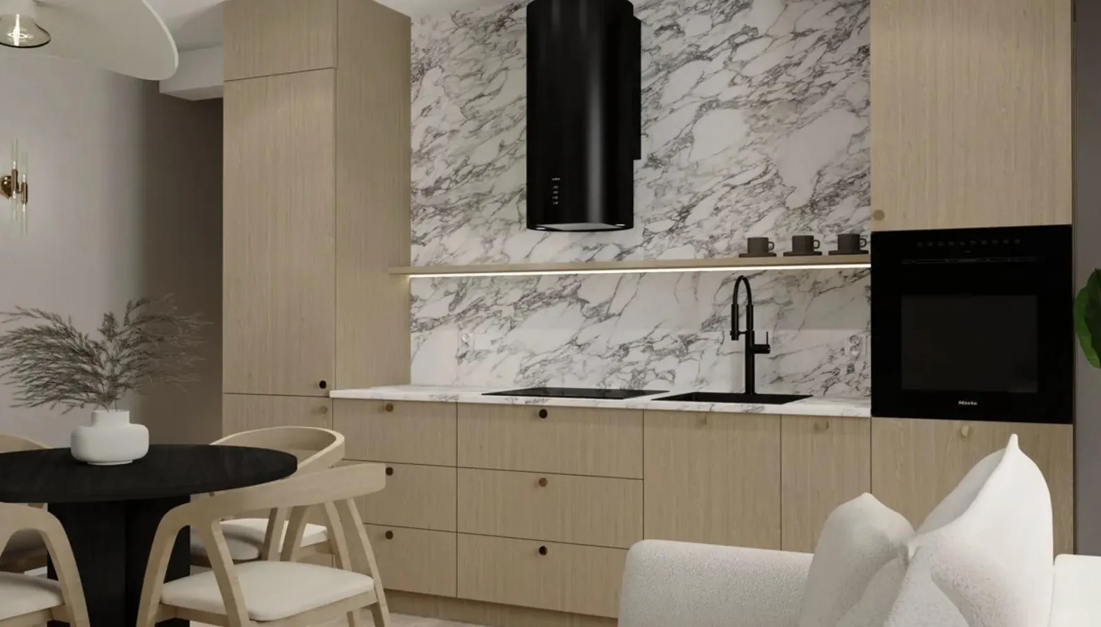 Квартира, 2-комн., 50 м², Bellevue Residence Batumi
