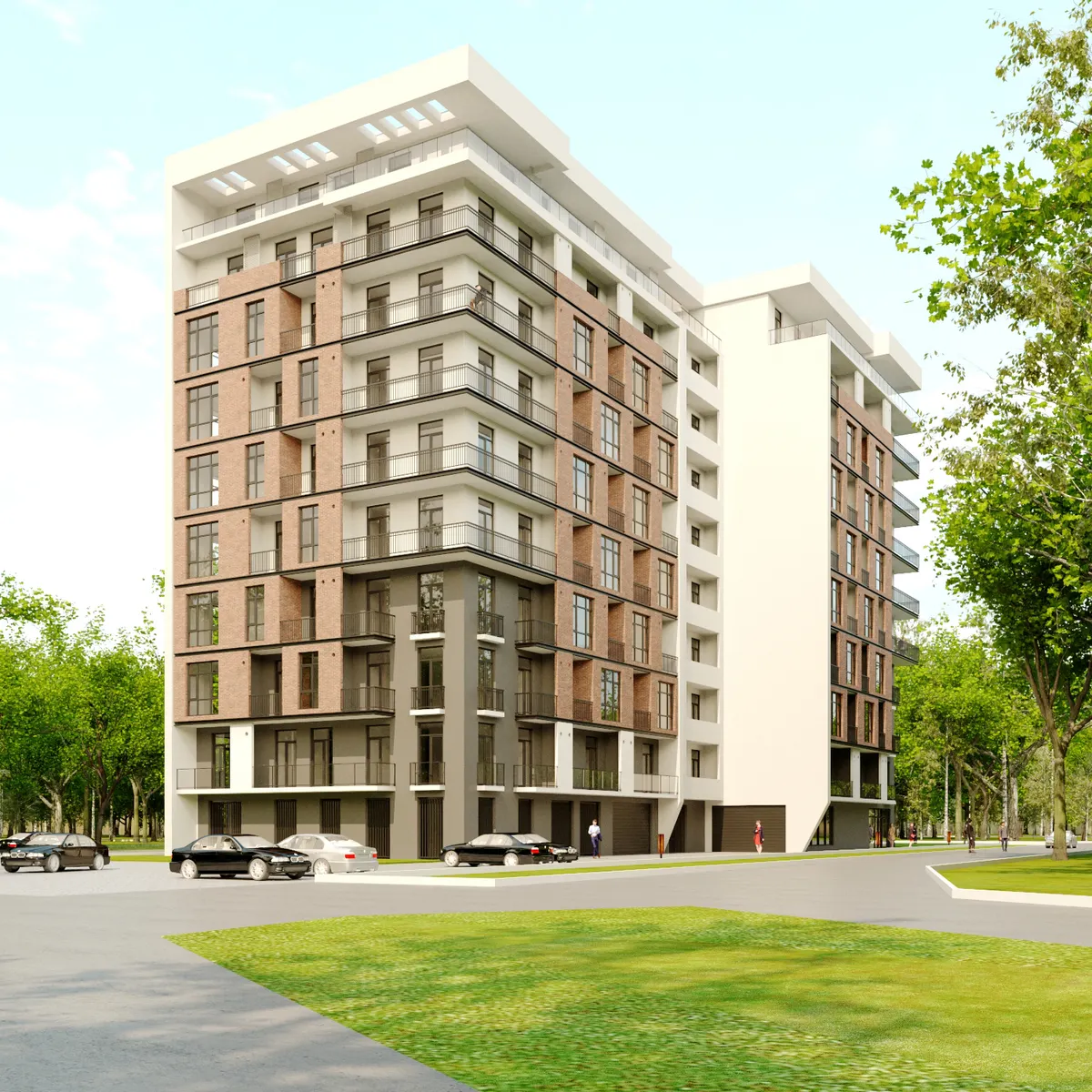 საცხოვრებელი კომპლექსი Sky House Tsitsvebi