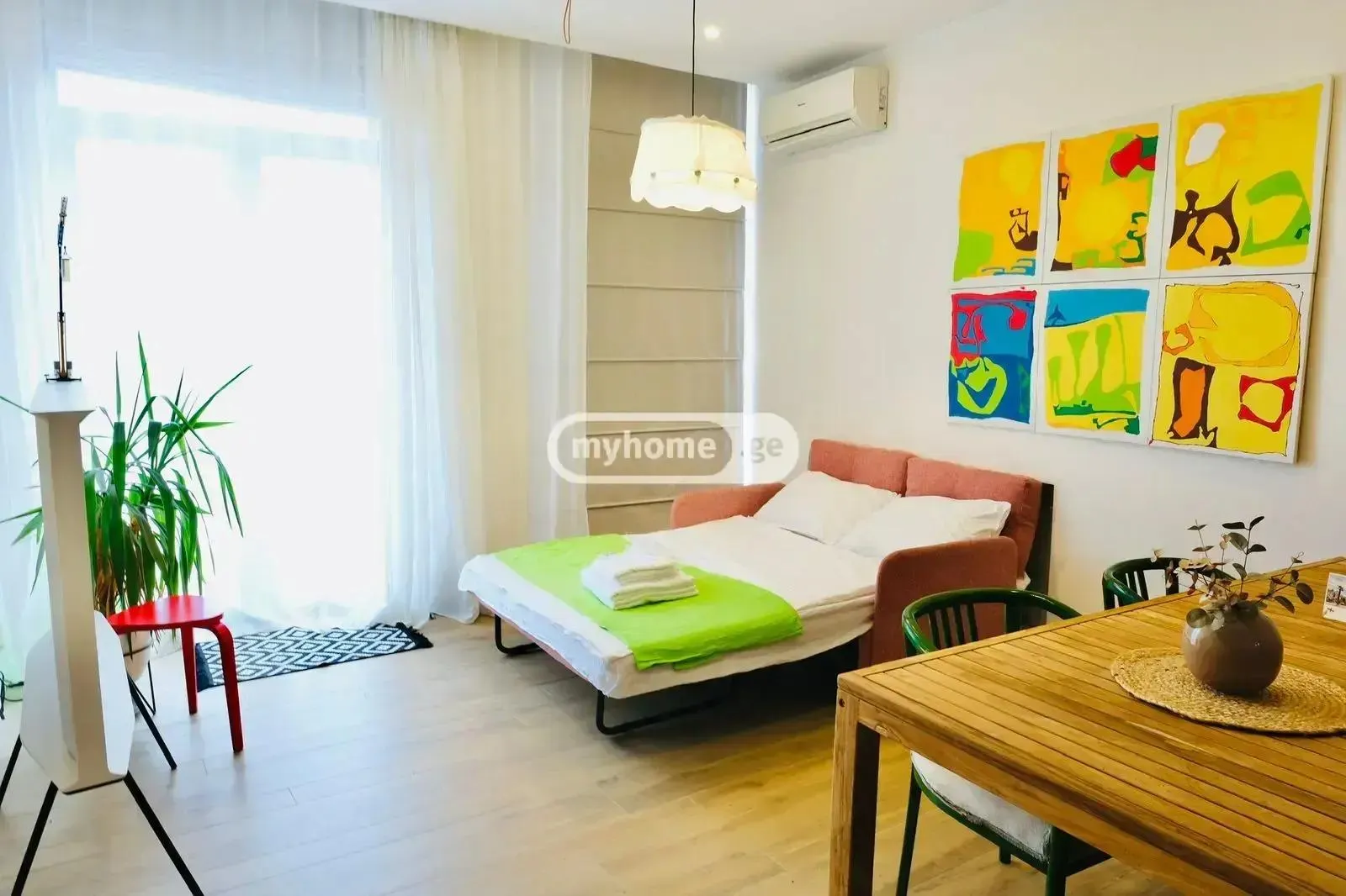 Apartment, 2-room, 95 m²