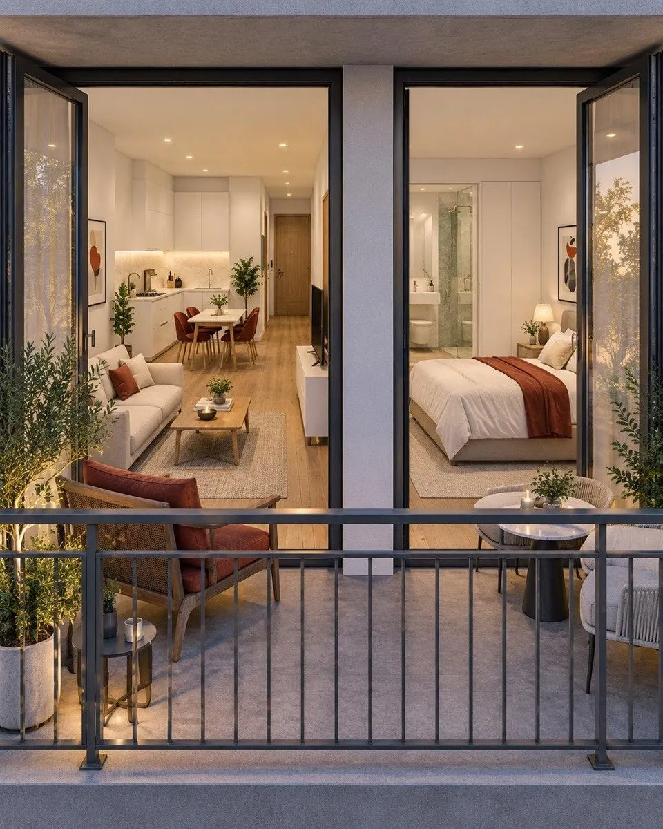 Квартира, 2-комн., 47.9 м², Balavari Varketili