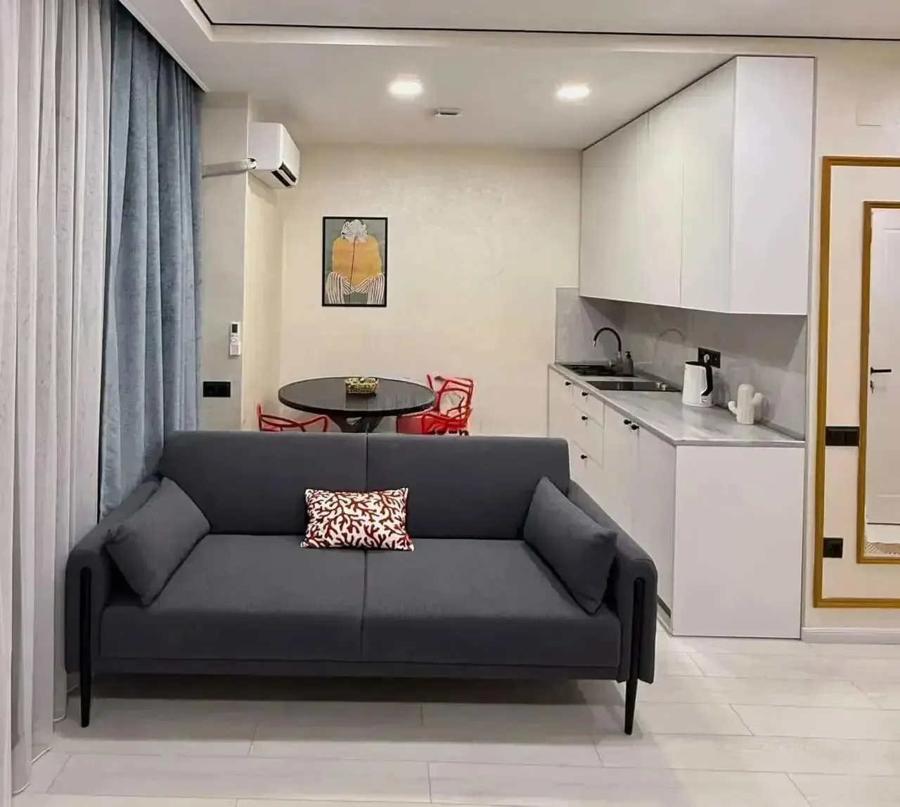 Квартира, 1-комн., 38 м²
