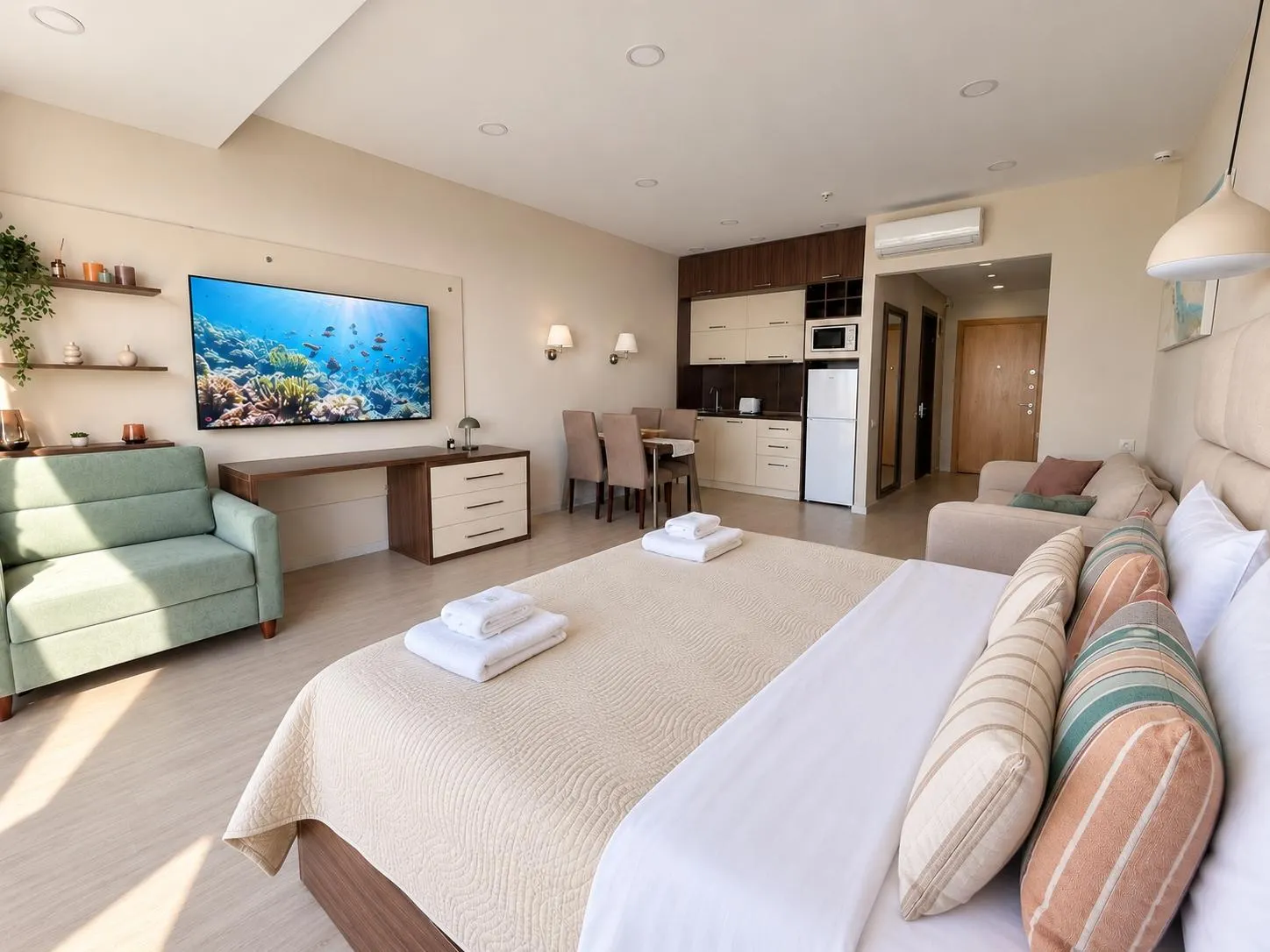 Apartment, 1-room, 40 m², Porta Batumi Tower