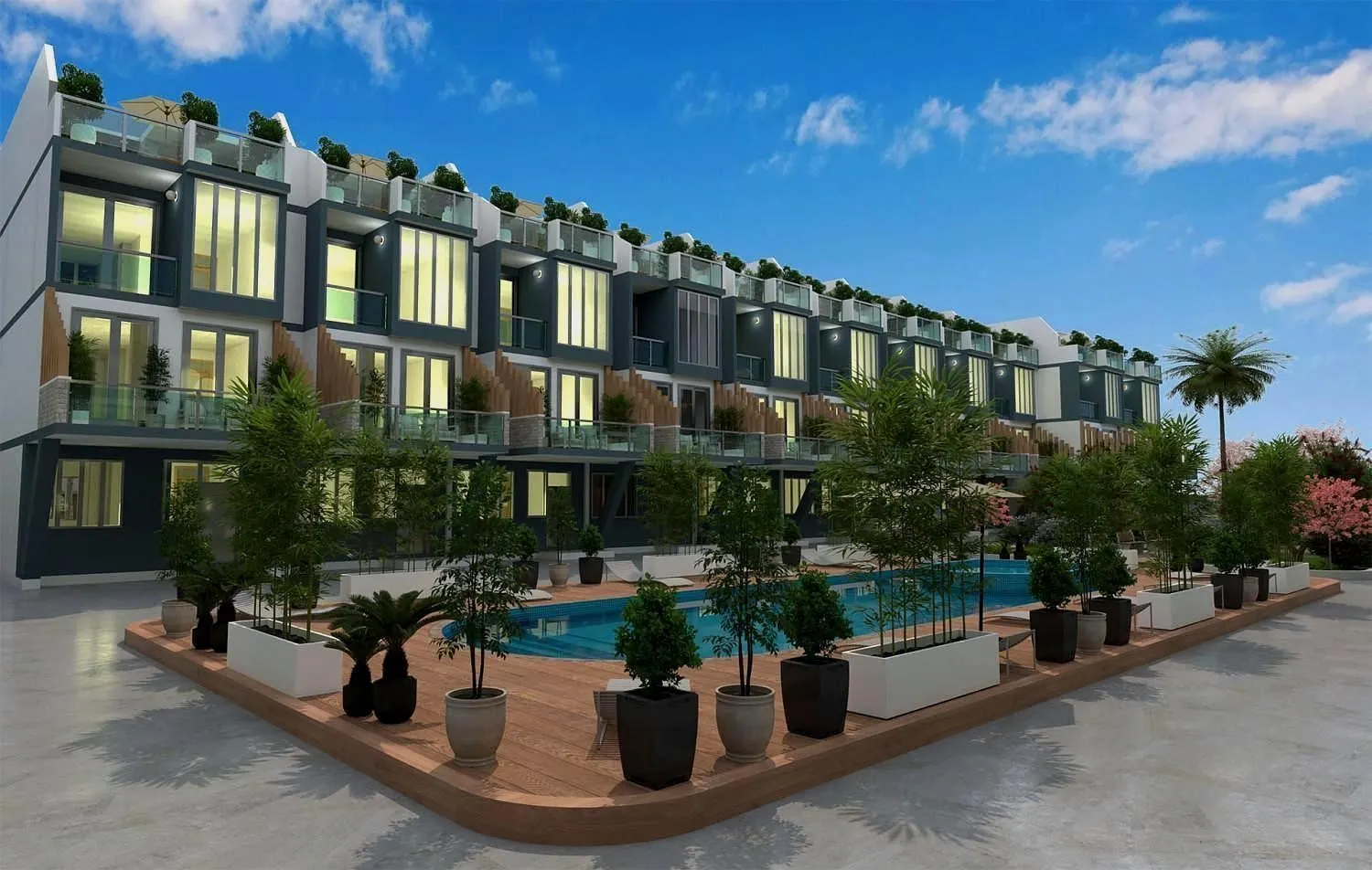 Gonio Green House gated community