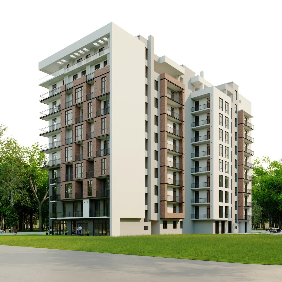 საცხოვრებელი კომპლექსი Sky House Tsitsvebi