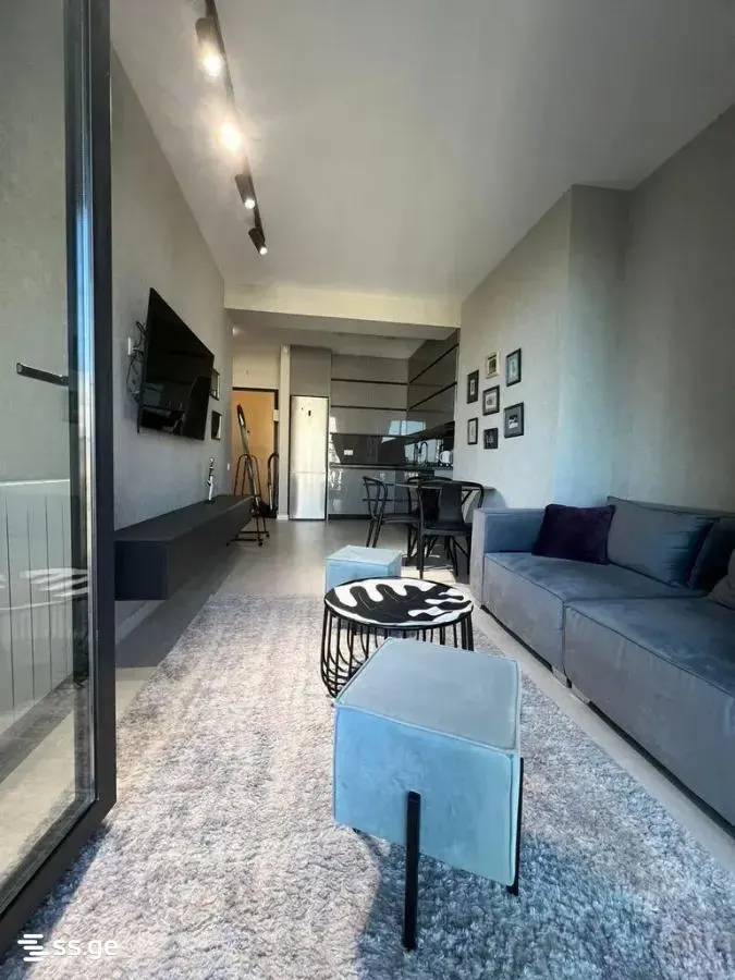 ბინა, 2-ოთახიანი, 60 მ², Trump Tower Tbilisi