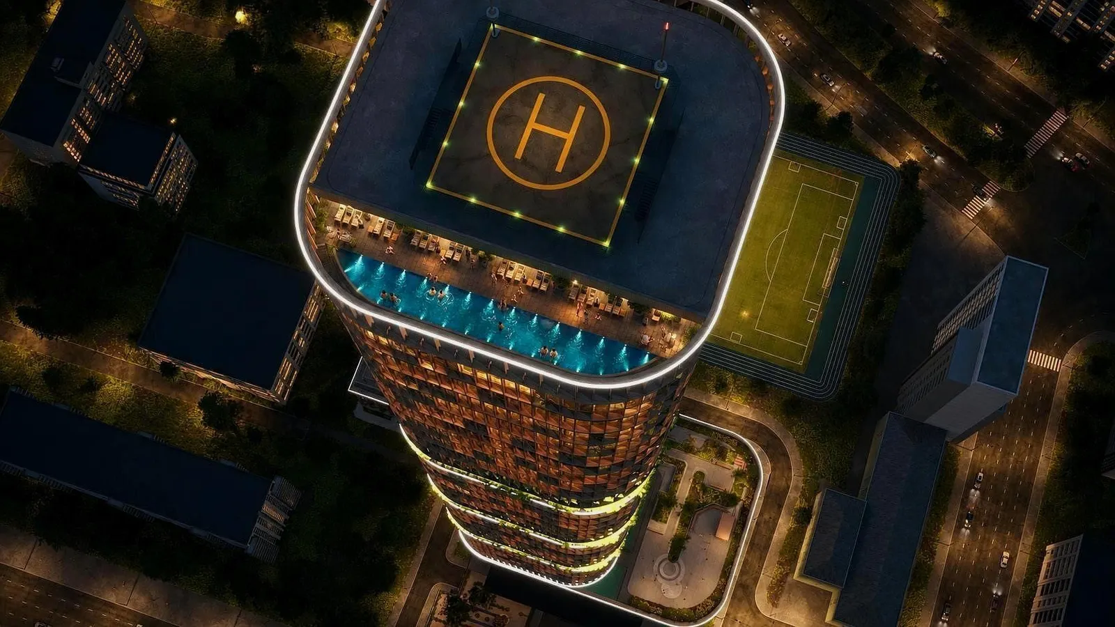 VR Vake Sky Tower residential complex