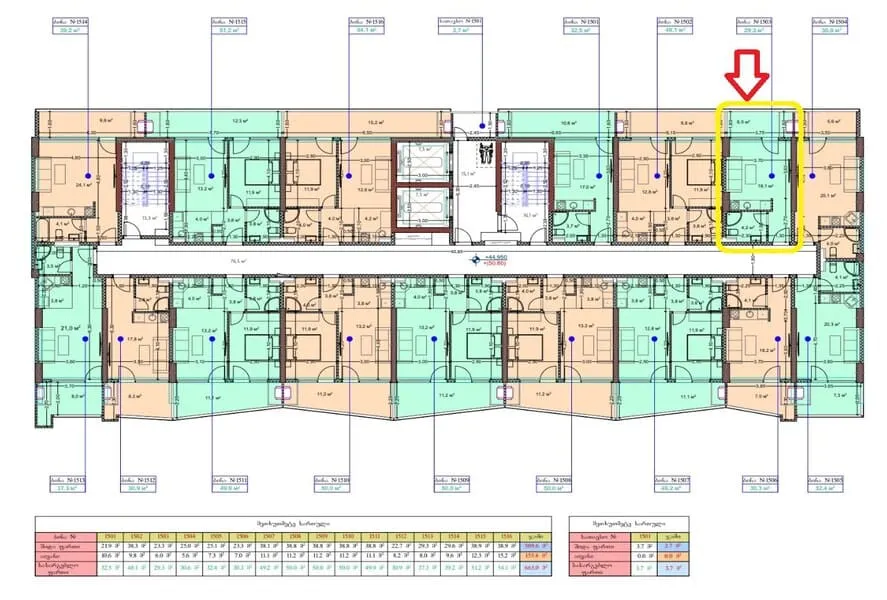 Apartment, 35.6 m²