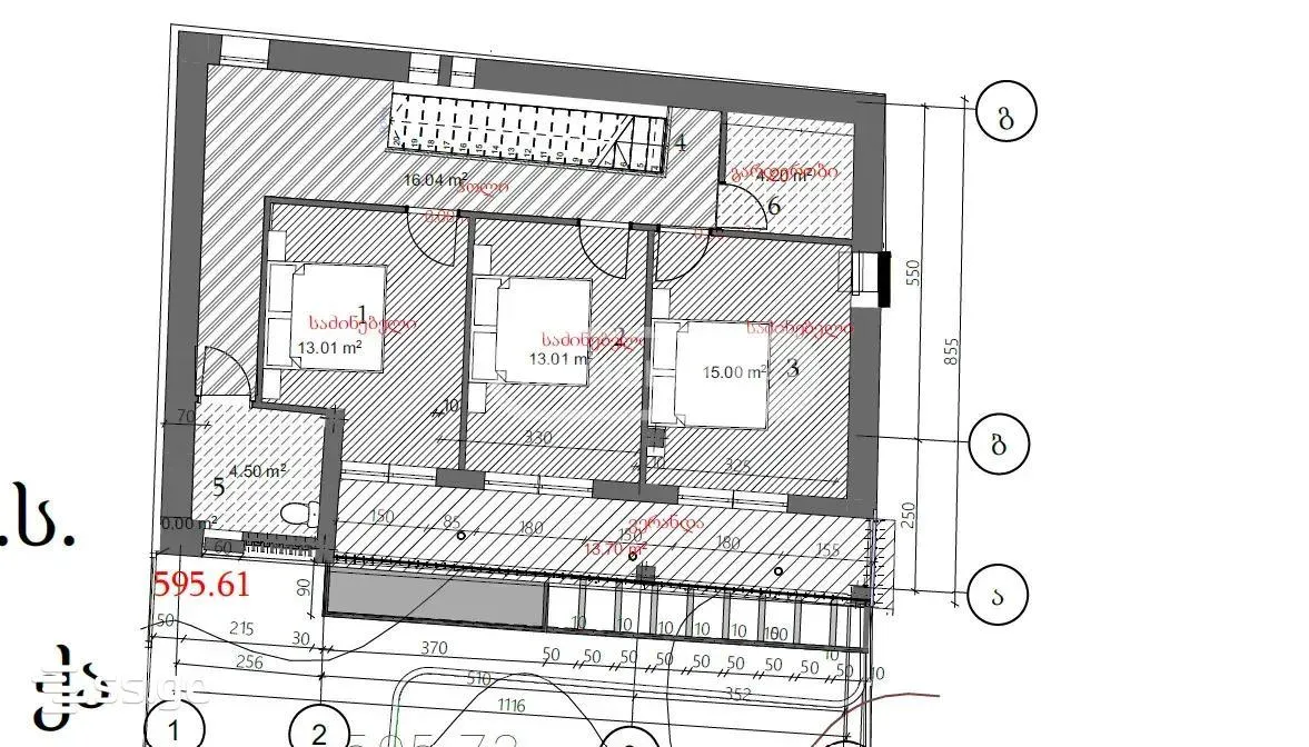 House, 5-room, 180 m²