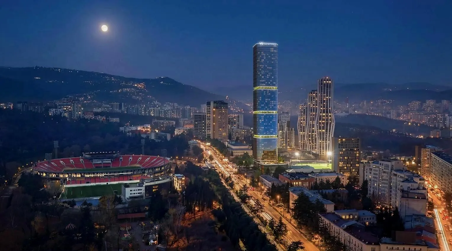 VR Vake Sky Tower residential complex