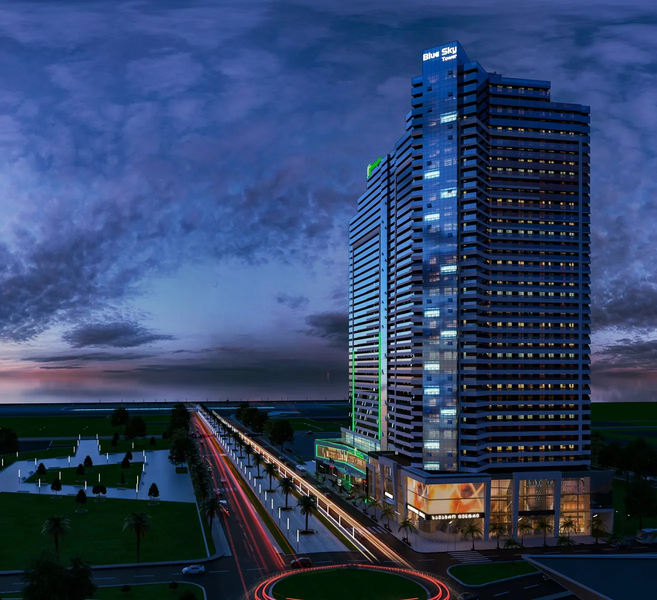 BlueSky Tower residential complex