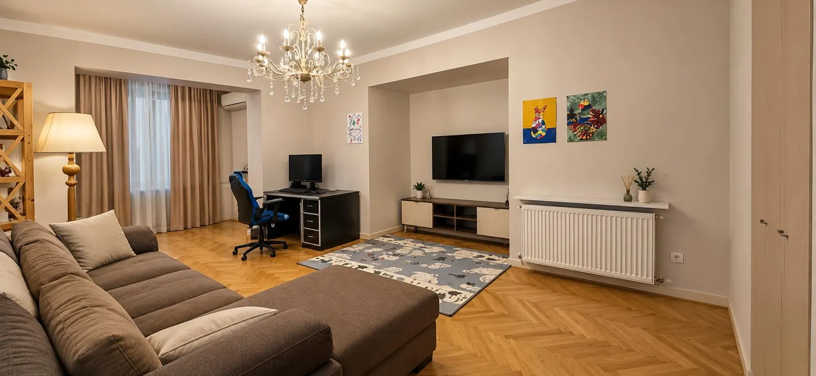 Квартира, 3-комн., 92 м²