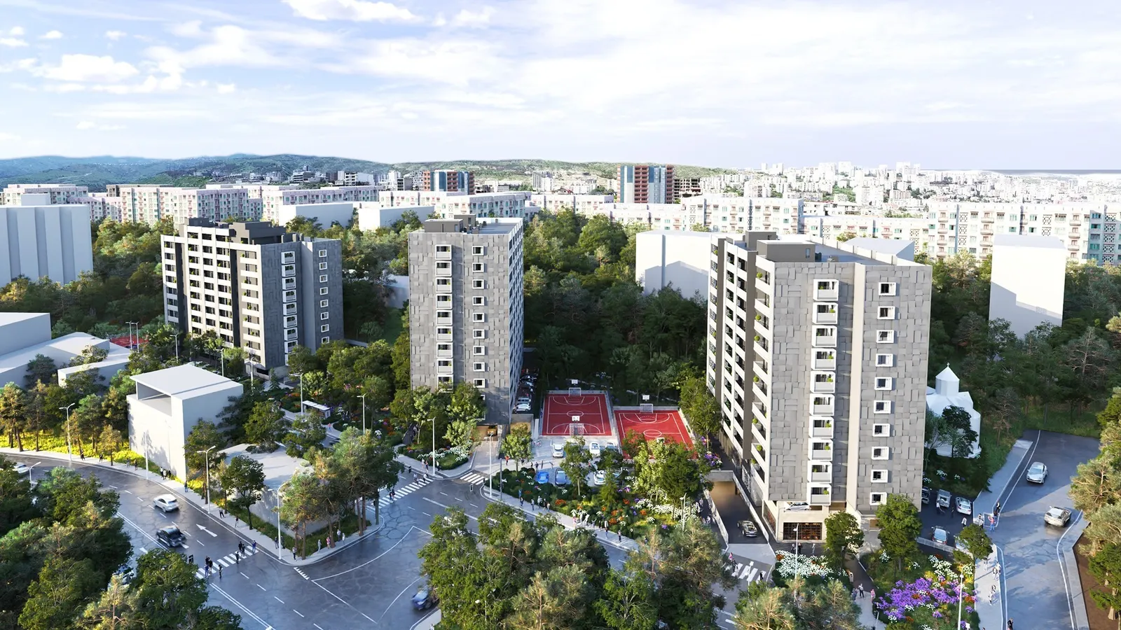 საცხოვრებელი კომპლექსი European House Mukhiani