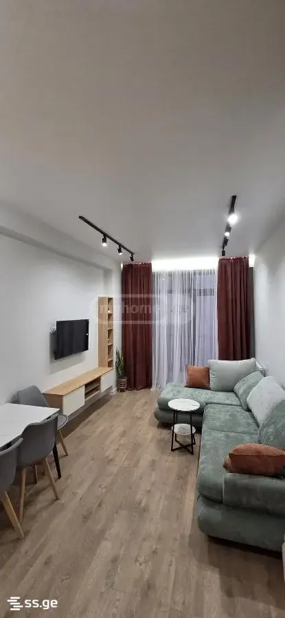 Apartment, 2-room, 50 m², Vakhtang Gorgasali St, 14