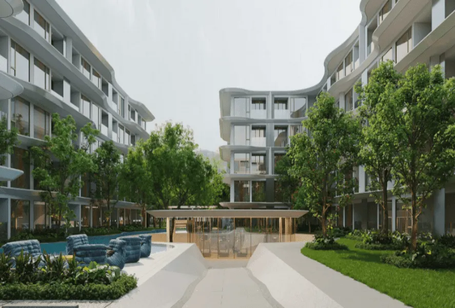 Bellevue Beachfront residential complex