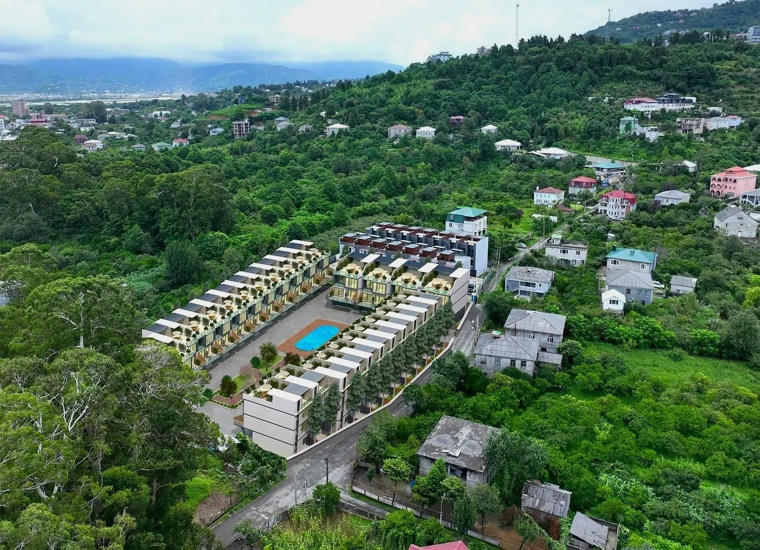 Gonio Green House gated community