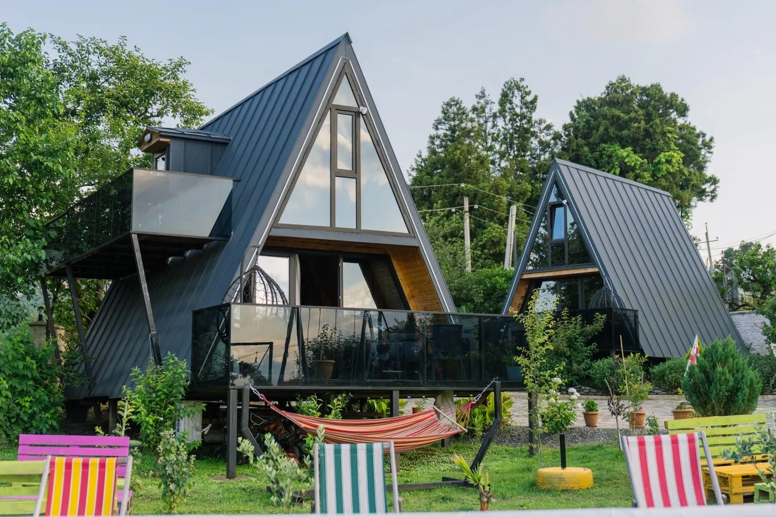 House, 2-room, 40 m²