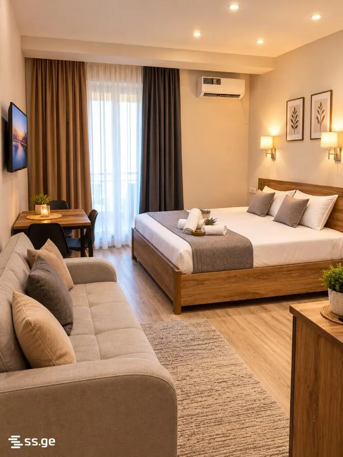 ბინა, 1-ოთახიანი, 35 მ², Metropol Ortachala