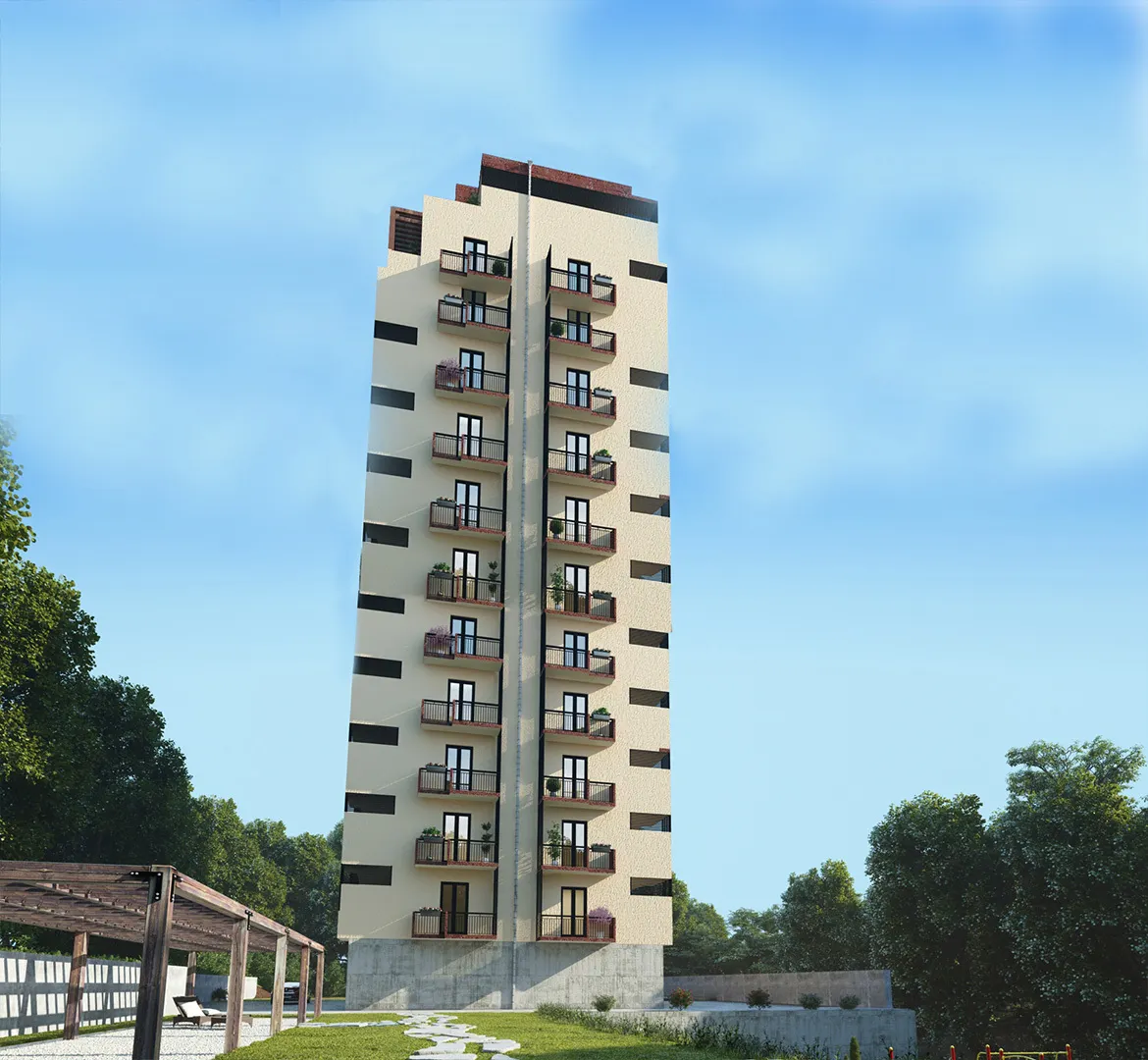 ЖК Dux Saburtalo Apartment