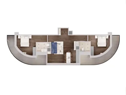Квартира, 3-комн., 104.25 м²