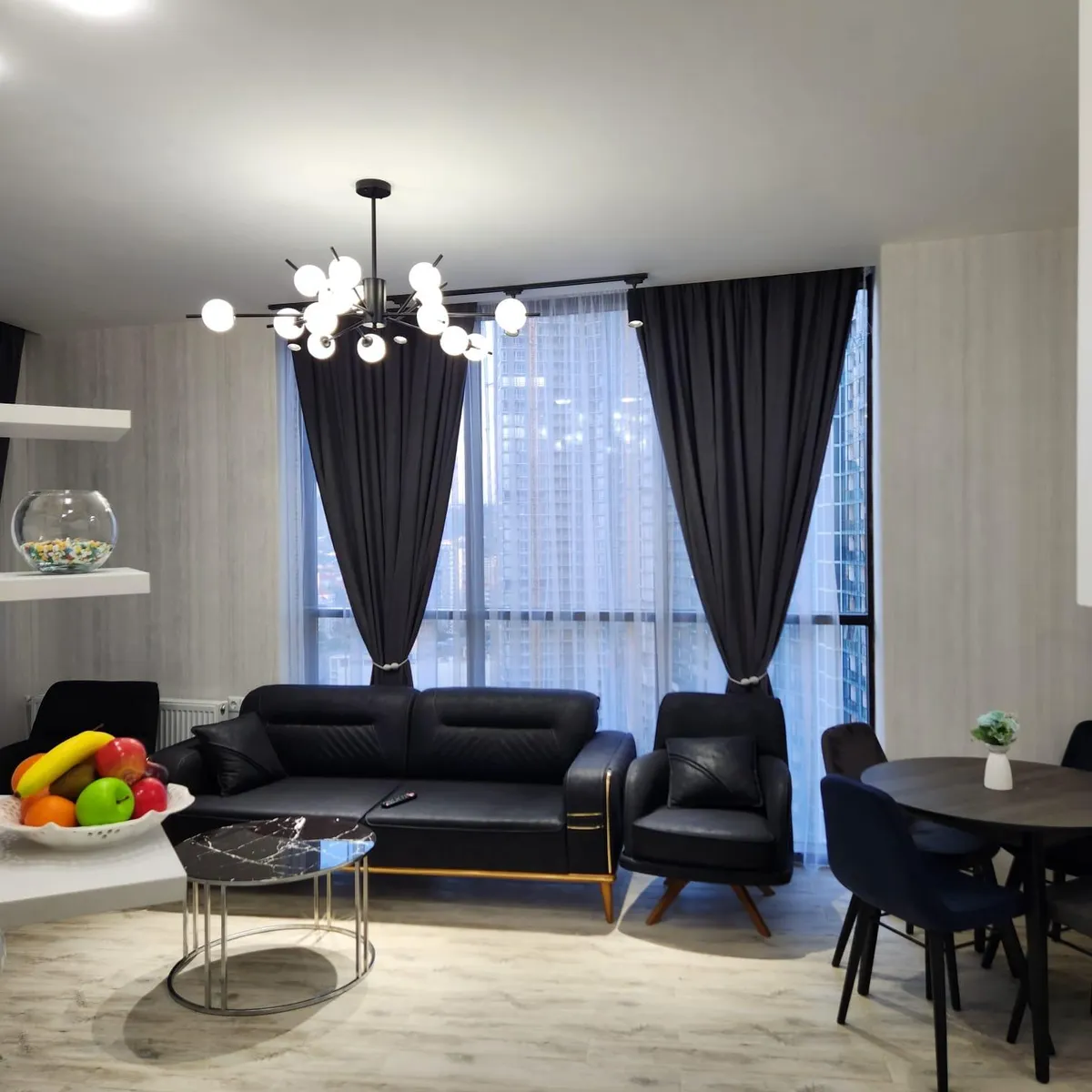 Apartment, 2-room, 52 m², Dar Tower