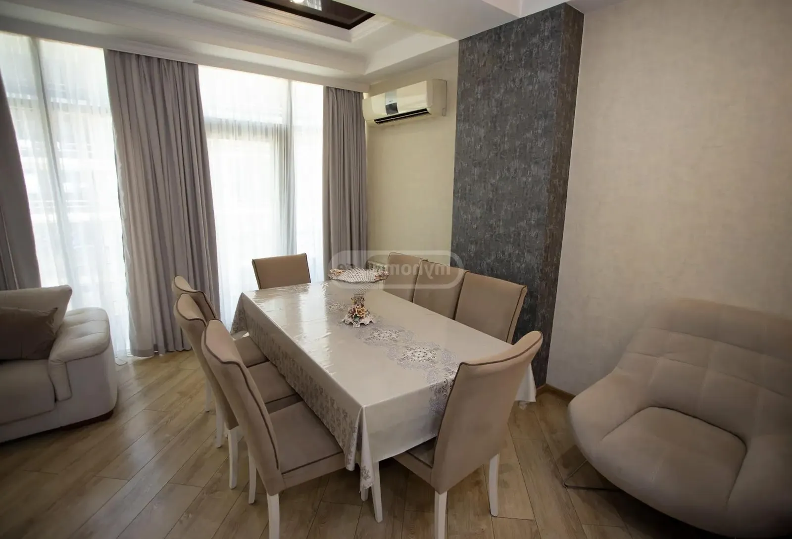 ბინა, 4-ოთახიანი, 125 მ², Subtropic City