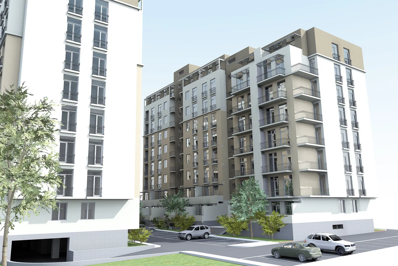 Vefkhistkaosani St, 54/1-2, Davari St, 37 residential complex