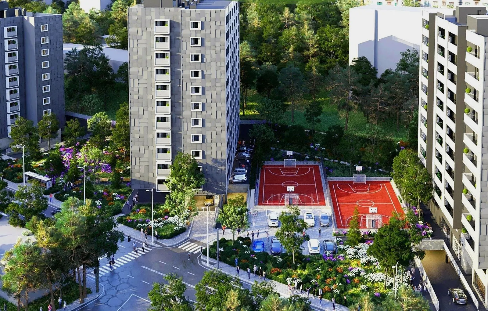 საცხოვრებელი კომპლექსი European House Mukhiani