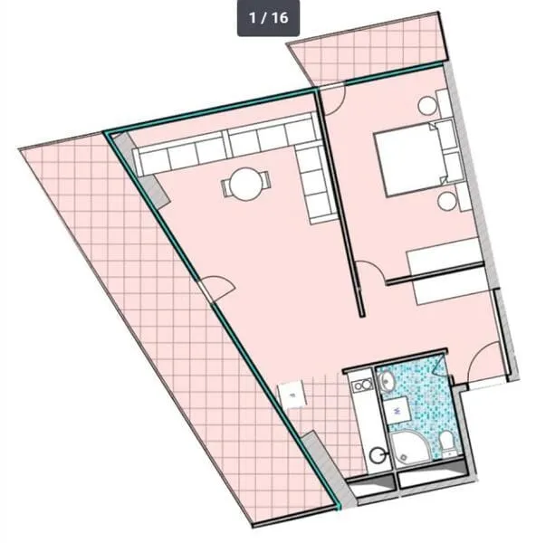 Apartment, 85.33 m²