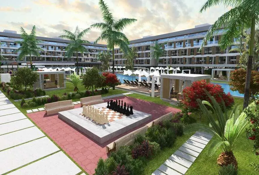 Courtyard Long Beach residential complex