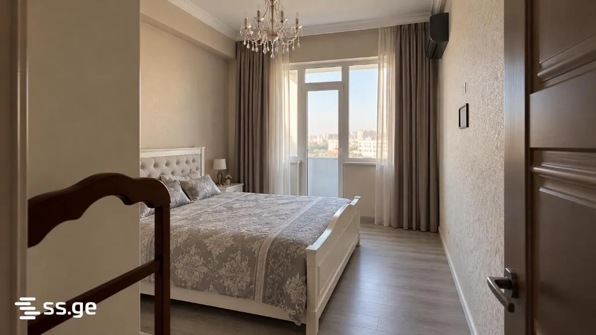 Apartment, 5-room, 140 m², Vakhtang Bochorishvili St, 24