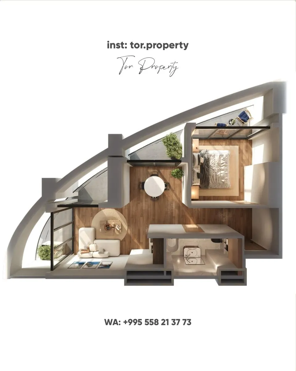 Квартира, 2-комн., 73.7 м²