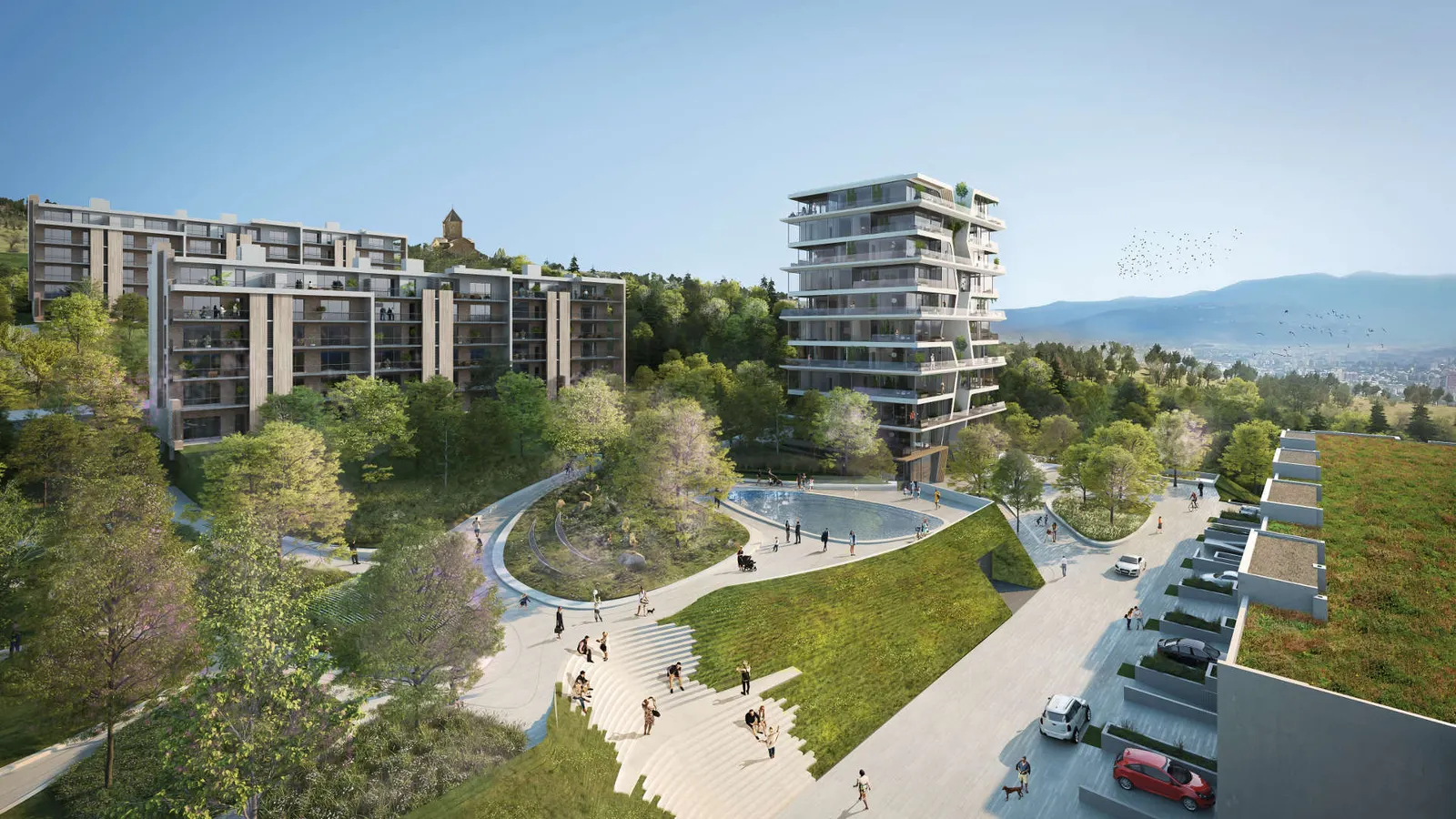 Lisi Green Town gated community