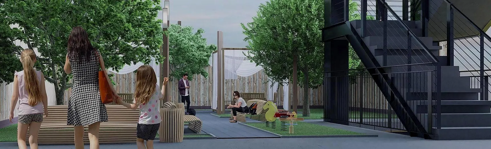 საცხოვრებელი კომპლექსი Hausart Vake Park Plaza