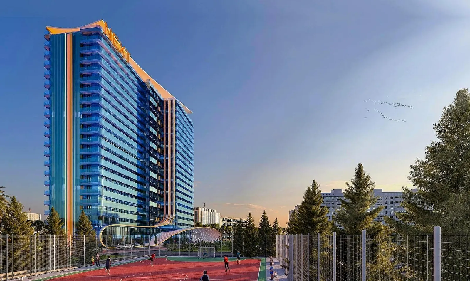 Next Apartments residential complex