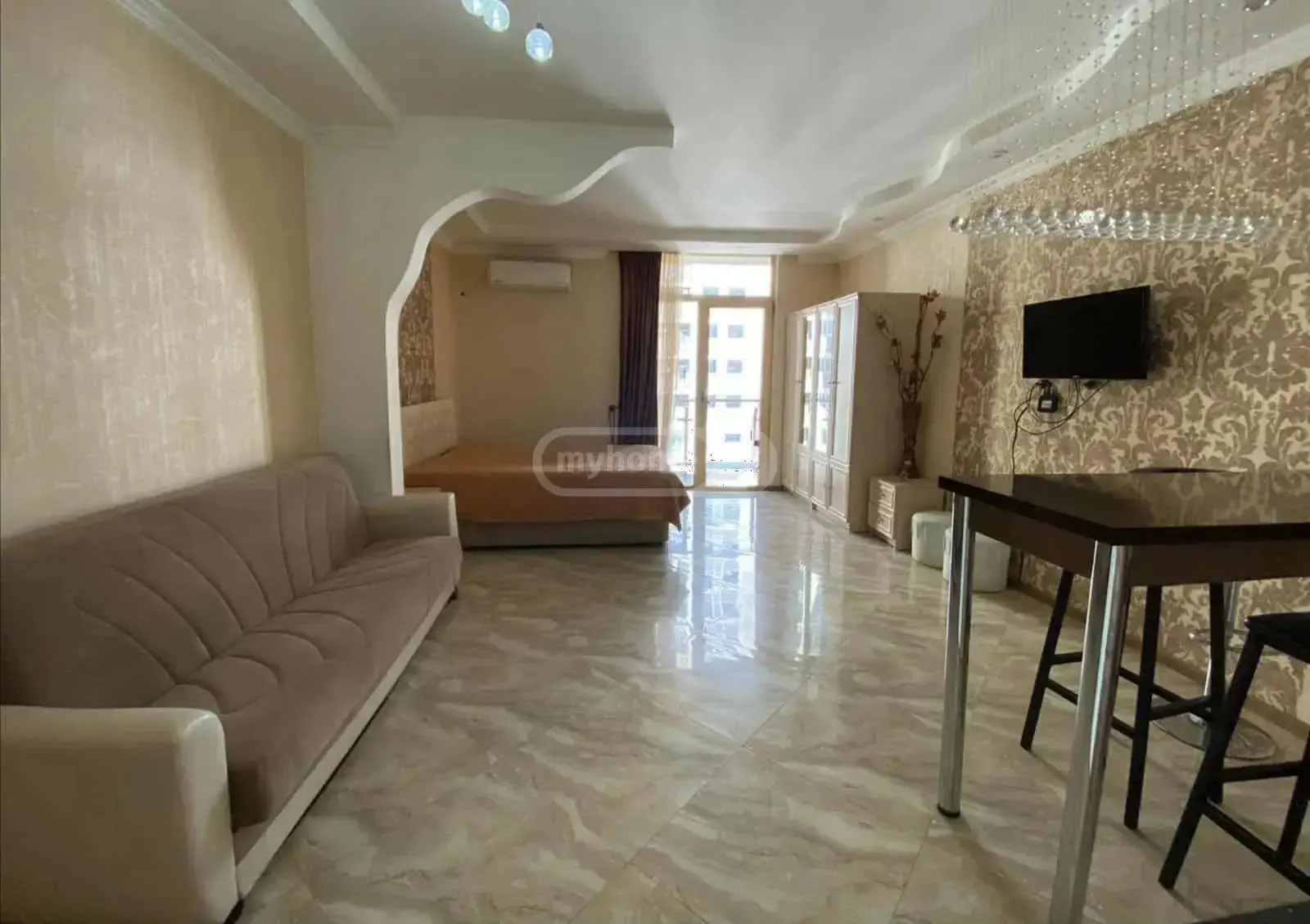 ბინა, 1-ოთახიანი, 40 მ², Orbi Plaza