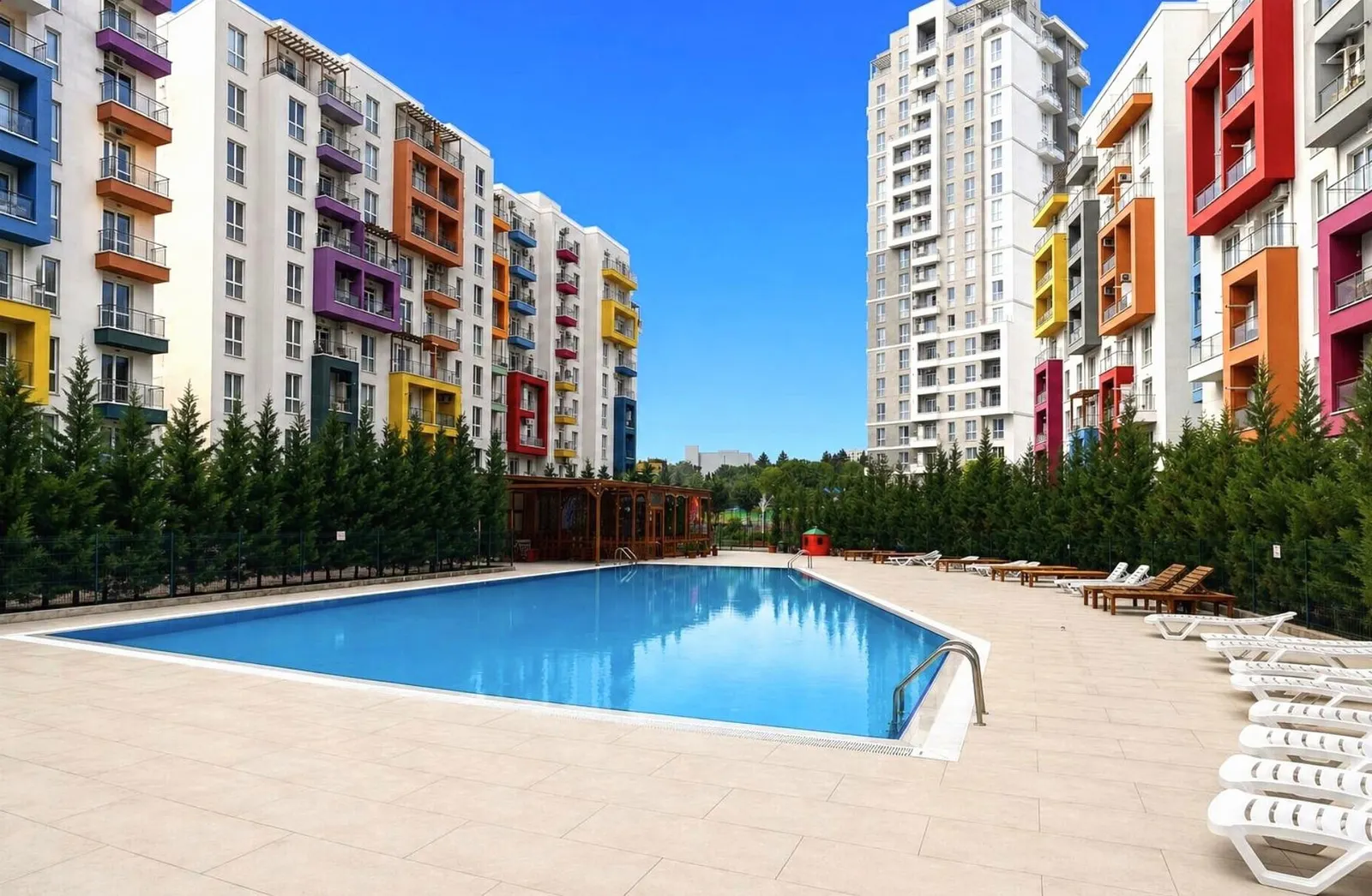 ბინა, 2-ოთახიანი, 40 მ², Green Diamond