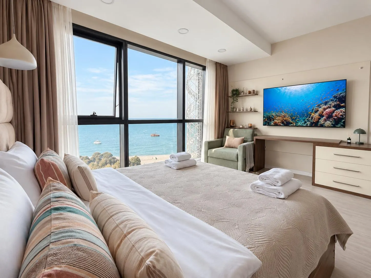 Apartment, 1-room, 40 m², Porta Batumi Tower