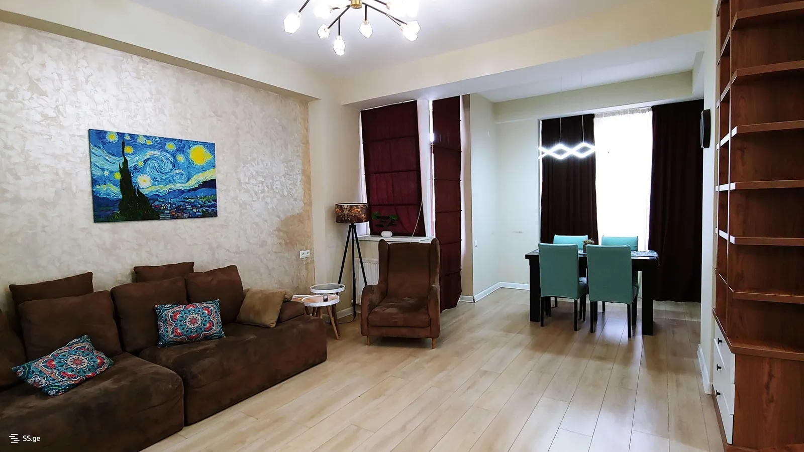 ბინა, 3-ოთახიანი, 75 მ², Dona Palace Ortachala