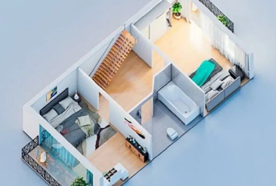 House, 3-room, 130 m²